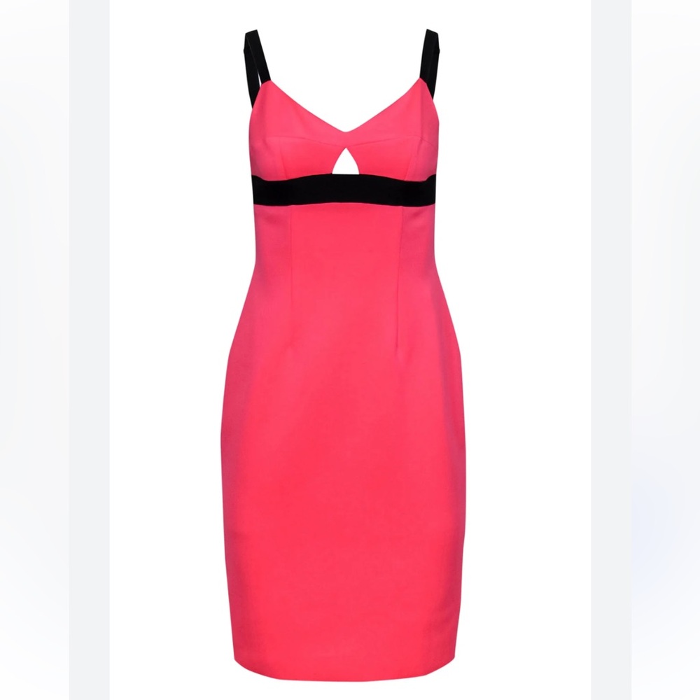 Milly Pink Strapless Bodycon Dress Cocktail NWT size 10